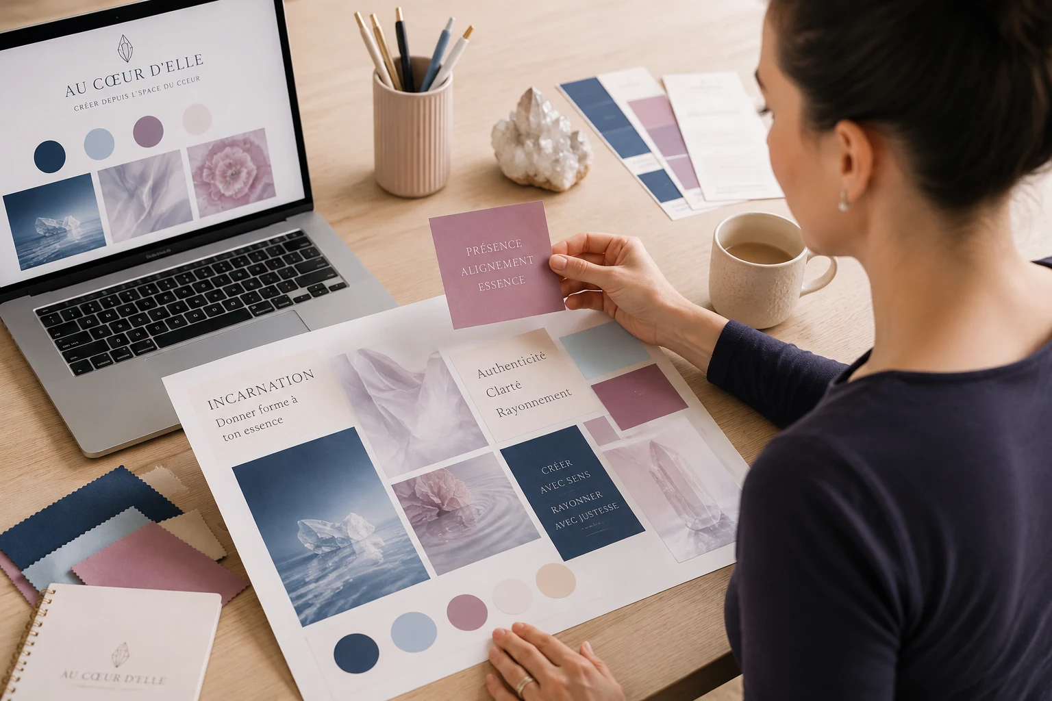 Création d’un univers de marque et d’une charte graphique